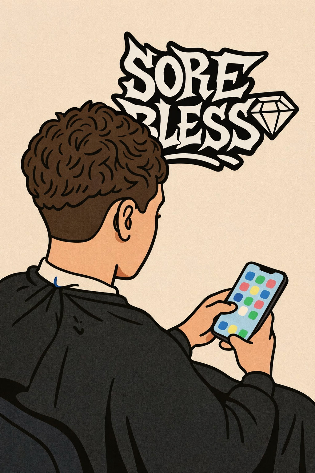 Miesten hiusten leikkuu